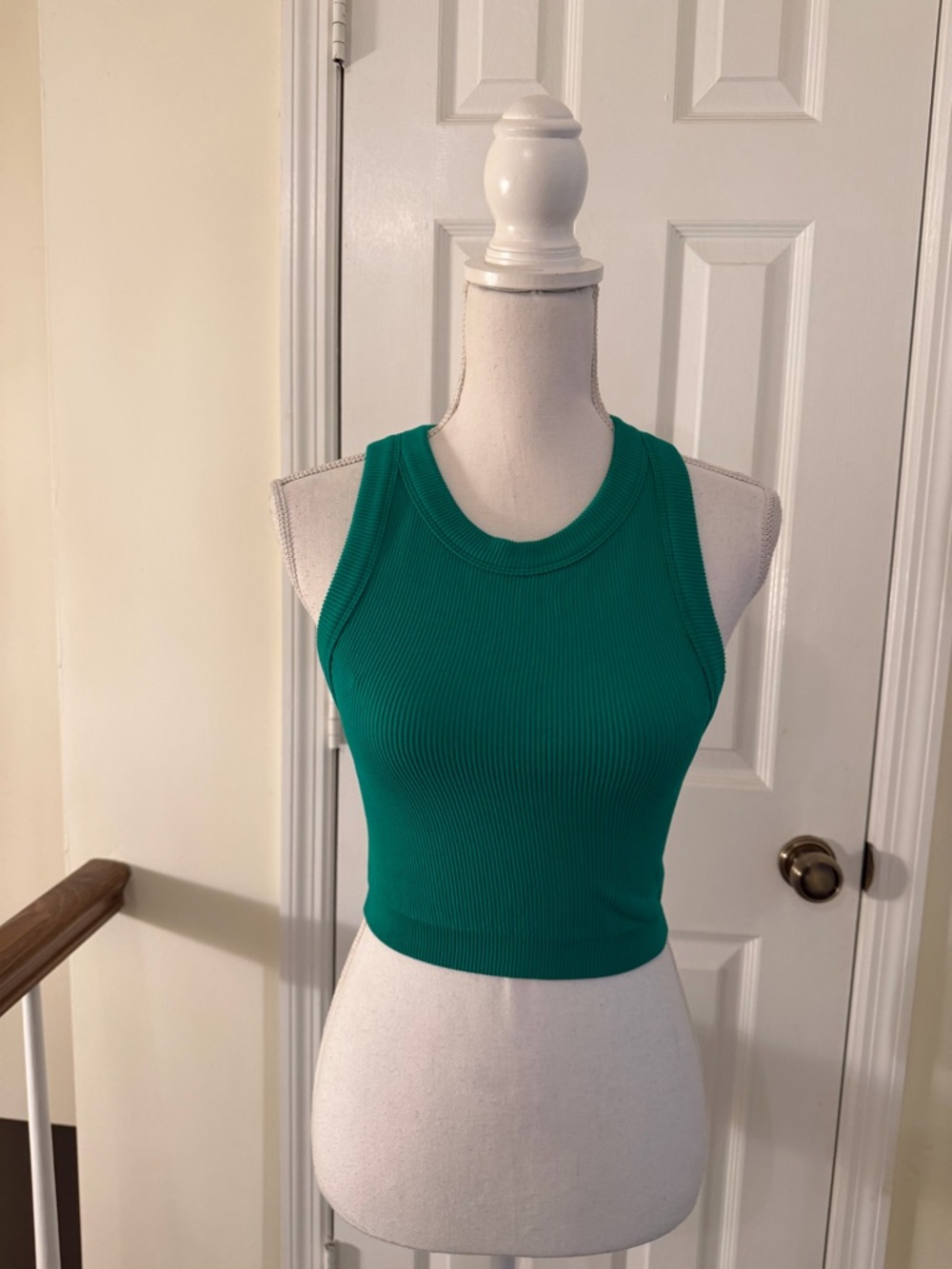 Antonio Melanie Fitted Crop Tank